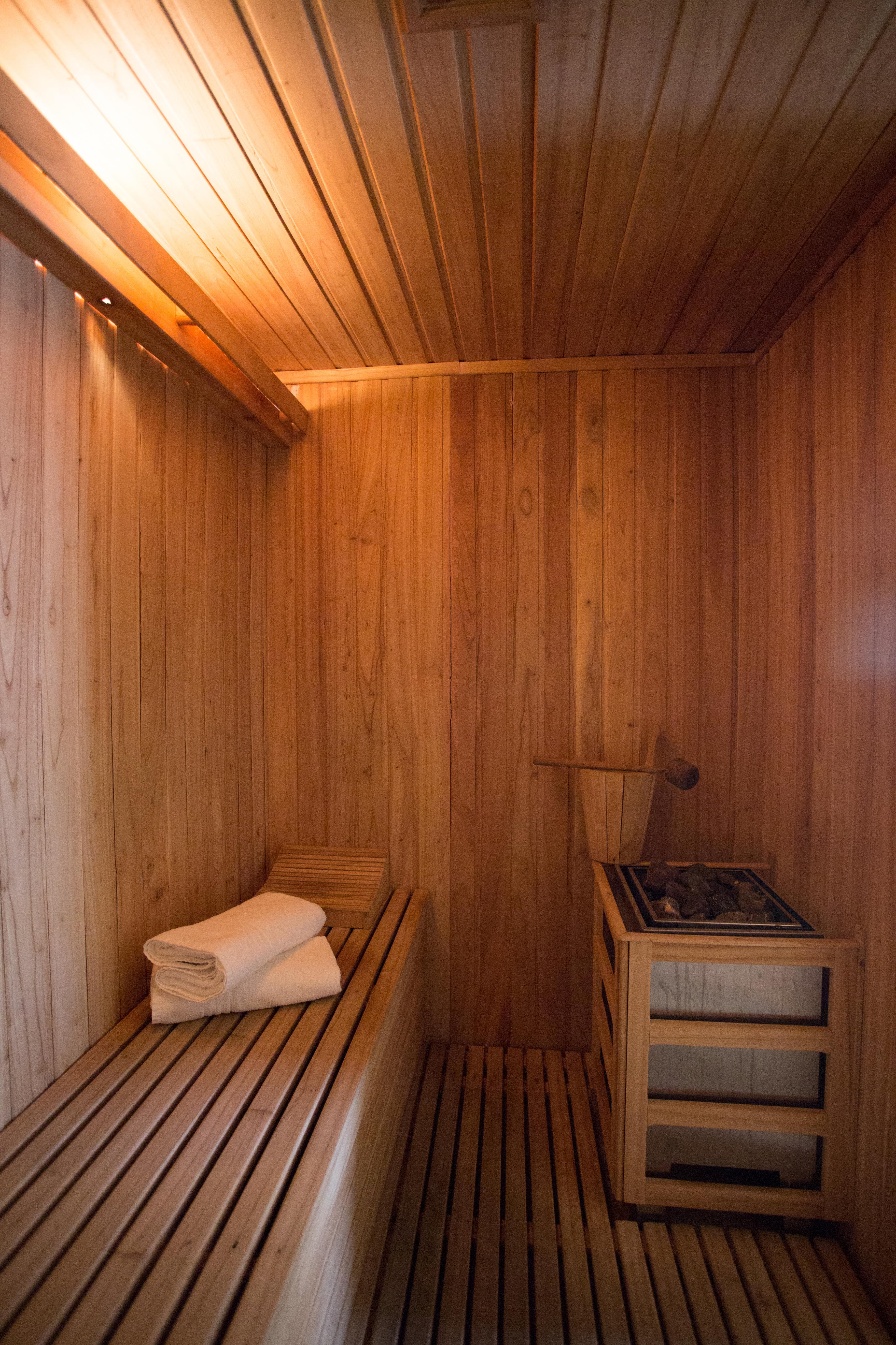 Spa Hotel La Reserve Colonia Del Sacramento Exterior foto A Finnish sauna