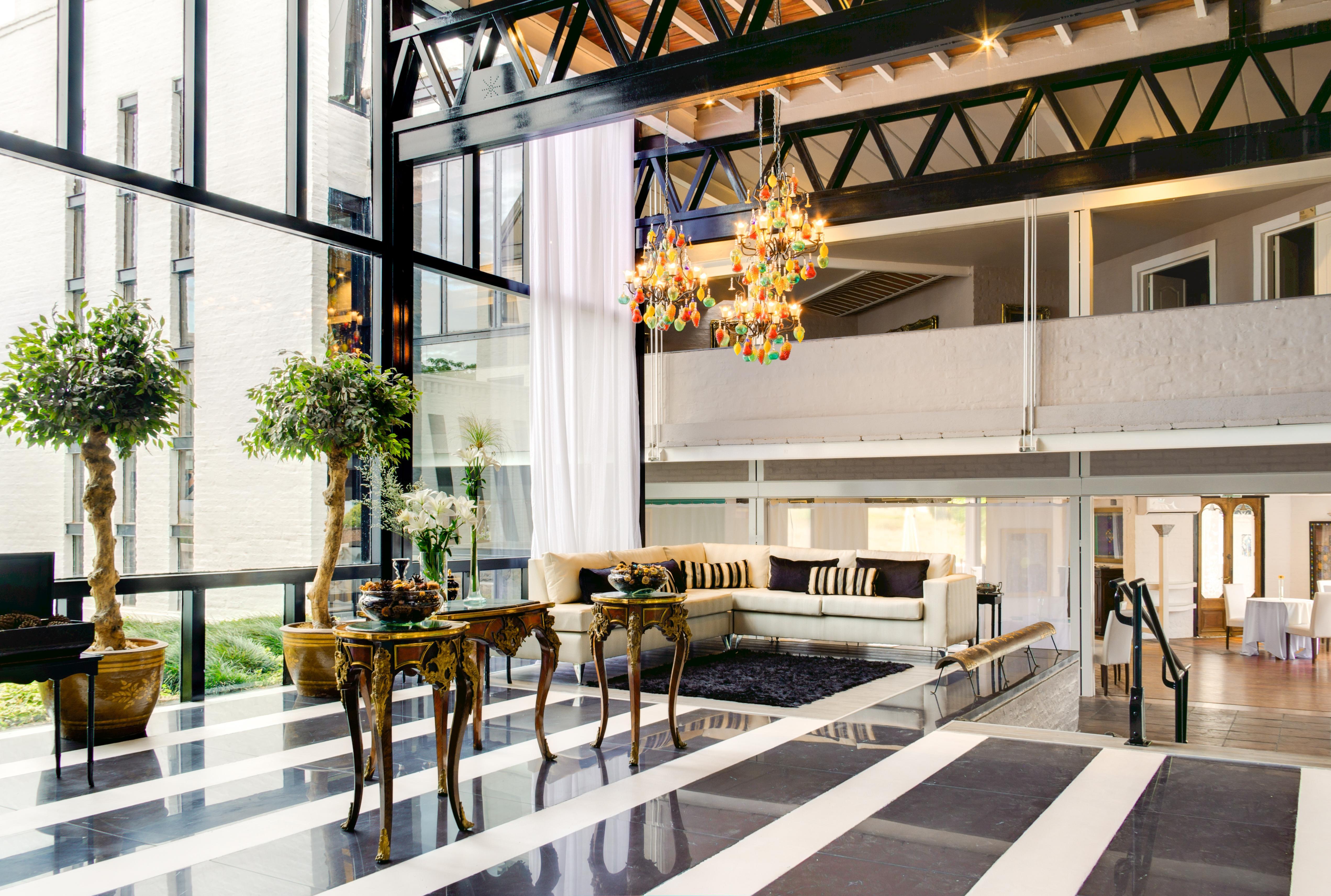 Spa Hotel La Reserve Colonia Del Sacramento Exterior foto The lobby of the hotel